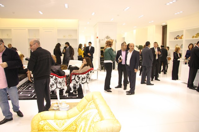 Opening of Versace Home Boutique